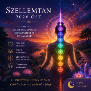 Szellemtan Program - 2026 Ősz - Online - Este